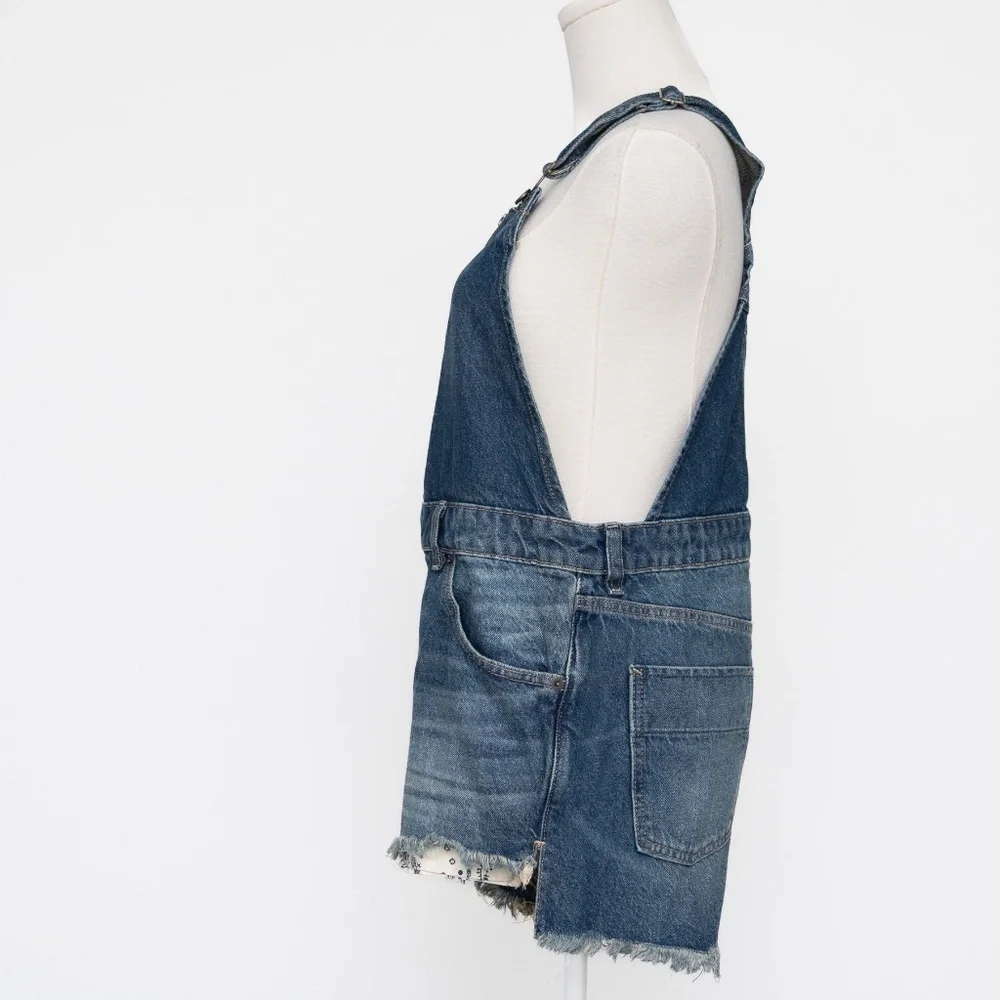 Free‎ People  - New! Sunkissed Denim Shortalls